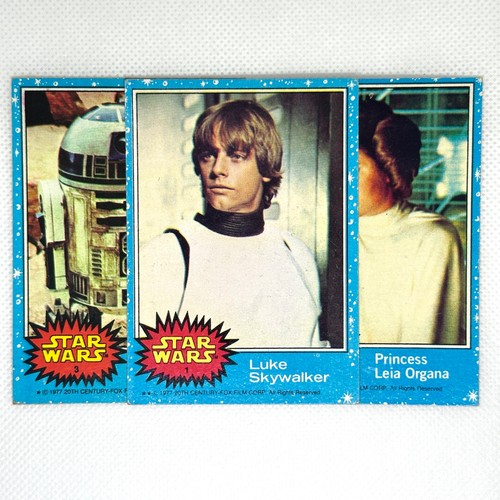 1977 topps star wars cards - 1977,