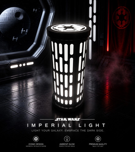 Star wars galactic empire - star, lamp
