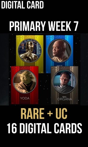 Primary week rare - week, 7
