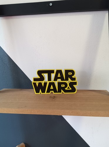 Logo starwars 15cm de long - starwars, /