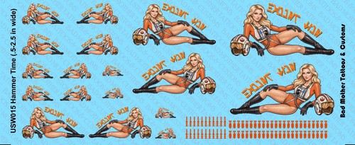 Nose art hammer - nose,