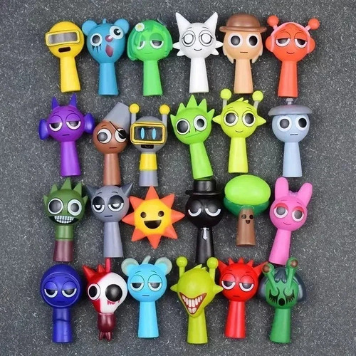 24pcs set sprunki model - set,