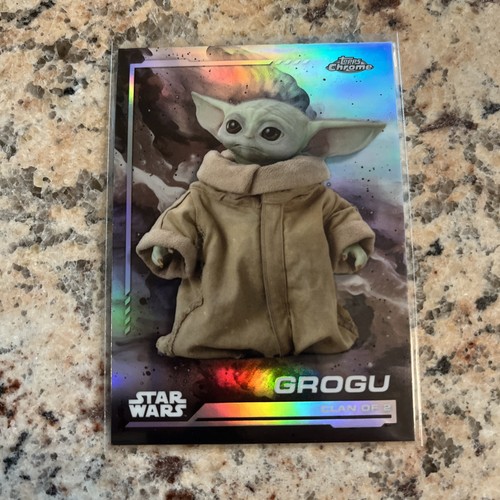 Grogu 2024 topps chrome - -, star