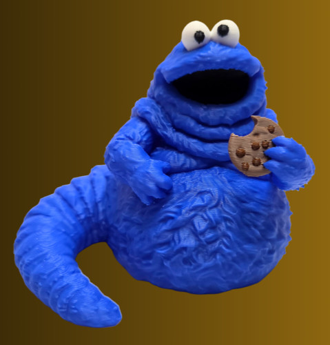 Cookie monster jabba the - cookie, x