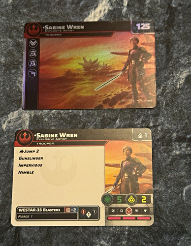 Star wars legion promo foil - star,